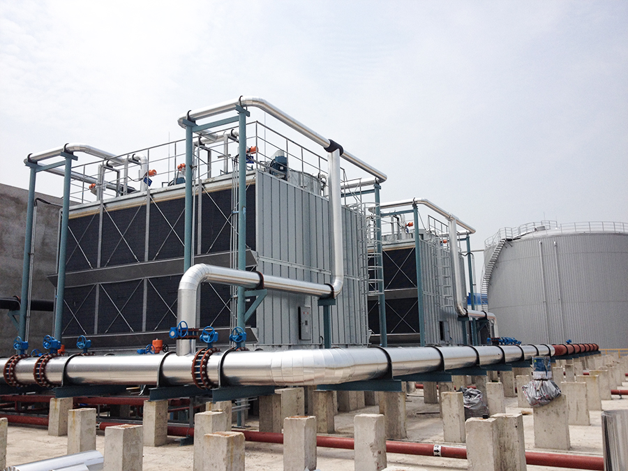 横流开式冷却塔